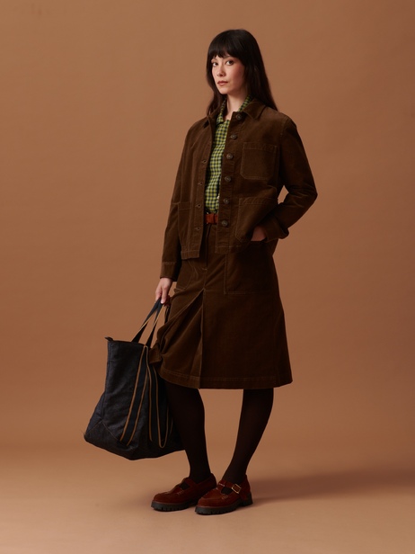VESTE GOLTA  Noisette , Pr&ecirc;t-&agrave;-porter Bensimon