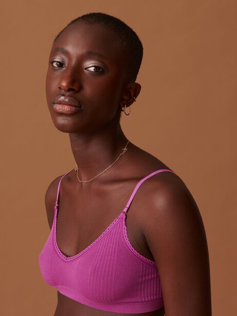 BRASSIERE  Prune , Prêt-à-porter Bensimon