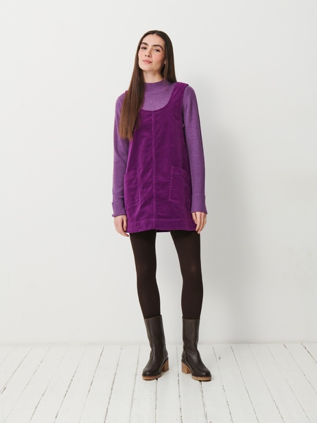 ROBE NADINA  Prune , Prêt-à-porter Bensimon