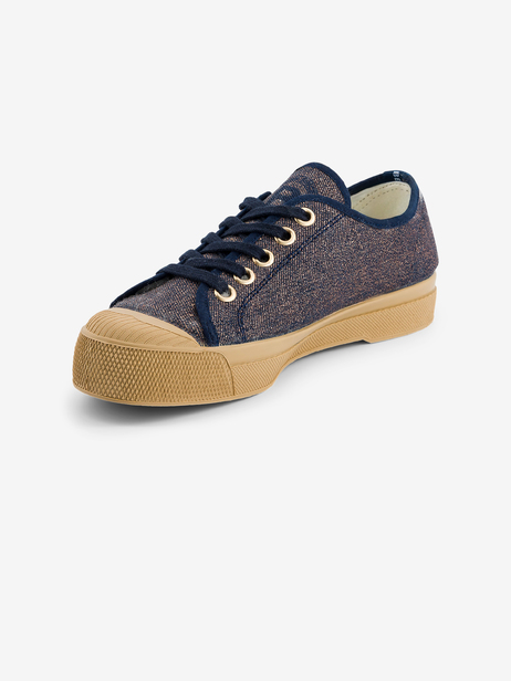 TENNIS B79 ROMY FEMME DENIM SHINY  Denim , Tennis & Chaussures Bensimon