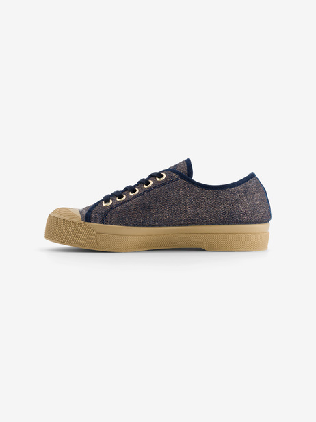 TENNIS B79 ROMY FEMME DENIM SHINY  Denim , Tennis & Chaussures Bensimon