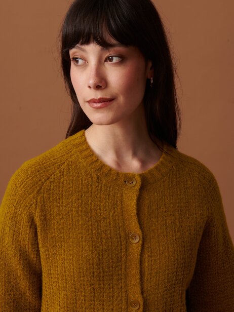CARDIGAN OTELLO  Bronze , Prêt-à-porter Bensimon