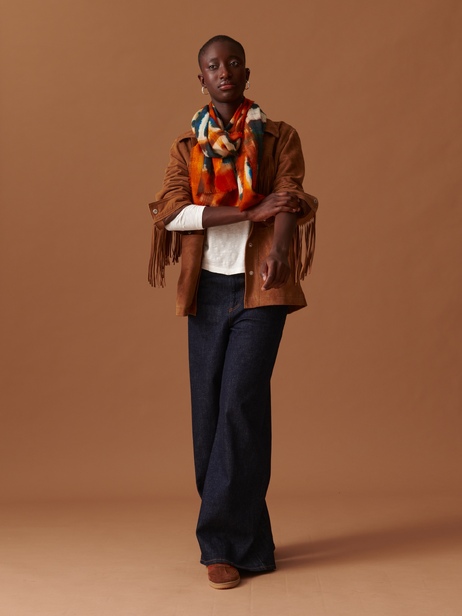 VESTE OSWALD  Camel , Pr&ecirc;t-&agrave;-porter Bensimon