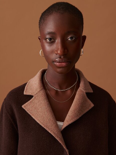 MANTEAU OCEANE  Sable , Prêt-à-porter Bensimon