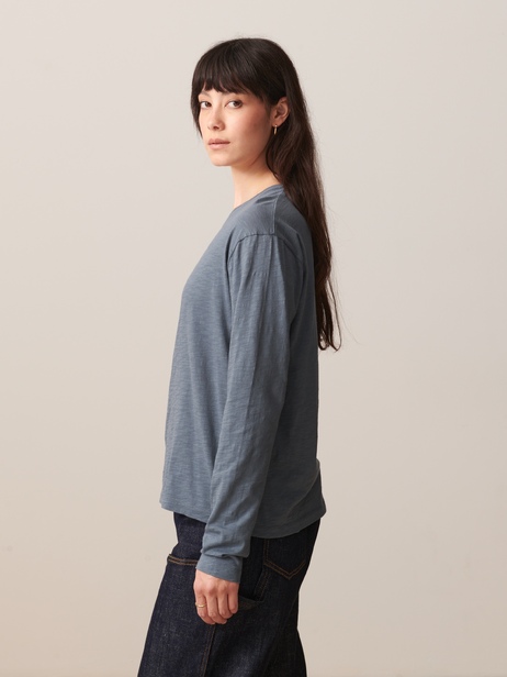 T-SHIRT JULY ML  Ardoise , Pr&ecirc;t-&agrave;-porter Bensimon