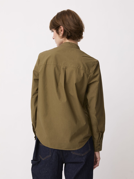 CHEMISE OLEYA  Olive fonce , Pr&ecirc;t-&agrave;-porter Bensimon