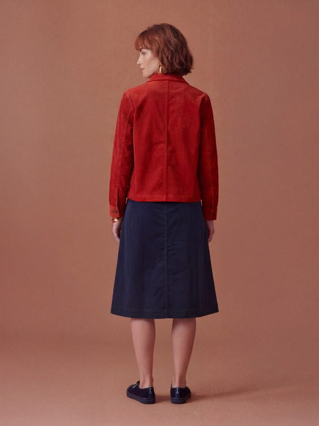 VESTE GOLTA  Piment , Prêt-à-porter Bensimon