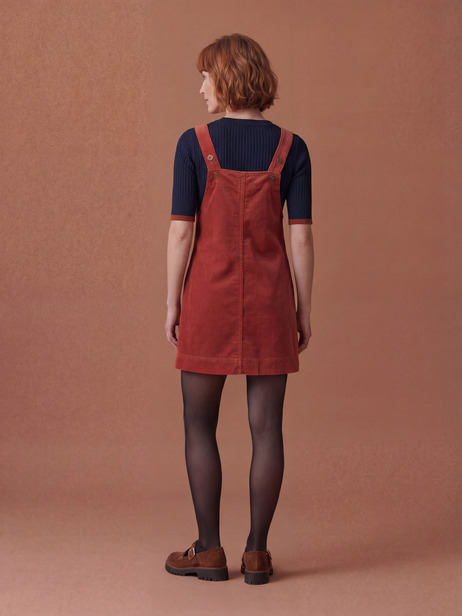 ROBE NADINA  Piment , Prêt-à-porter Bensimon