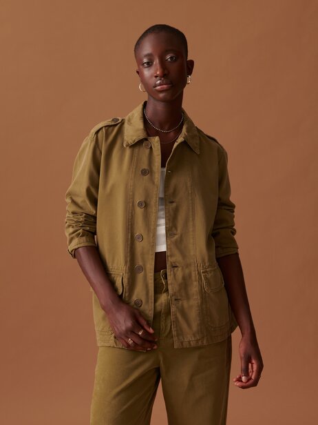 VESTE OZANNA  Ecorce , Prêt-à-porter Bensimon
