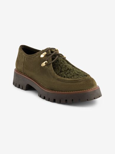 DERBIES  Kaki , Tennis & Chaussures Bensimon