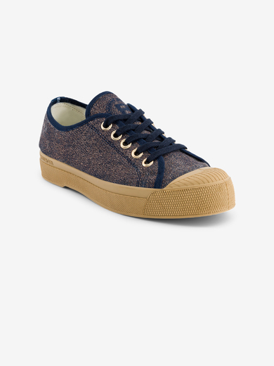 TENNIS B79 ROMY FEMME DENIM SHINY  Denim , Tennis & Chaussures Bensimon