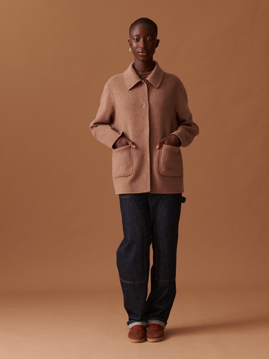 VESTE ORIELLE  Sable , Prêt-à-porter Bensimon