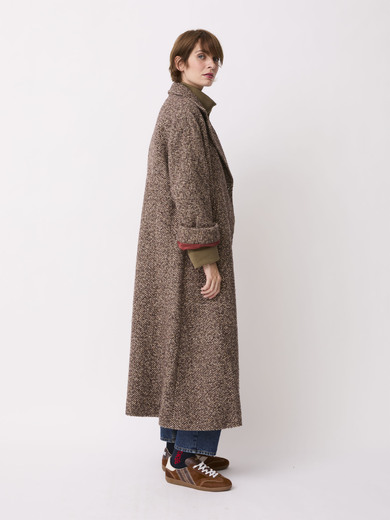 MANTEAU OSENIN  Chataigne , Prêt-à-porter Bensimon