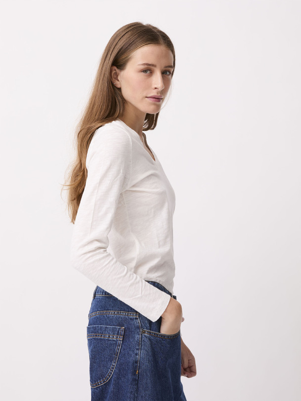 T-SHIRT AOUT  Ecru , Pr&ecirc;t-&agrave;-porter Bensimon