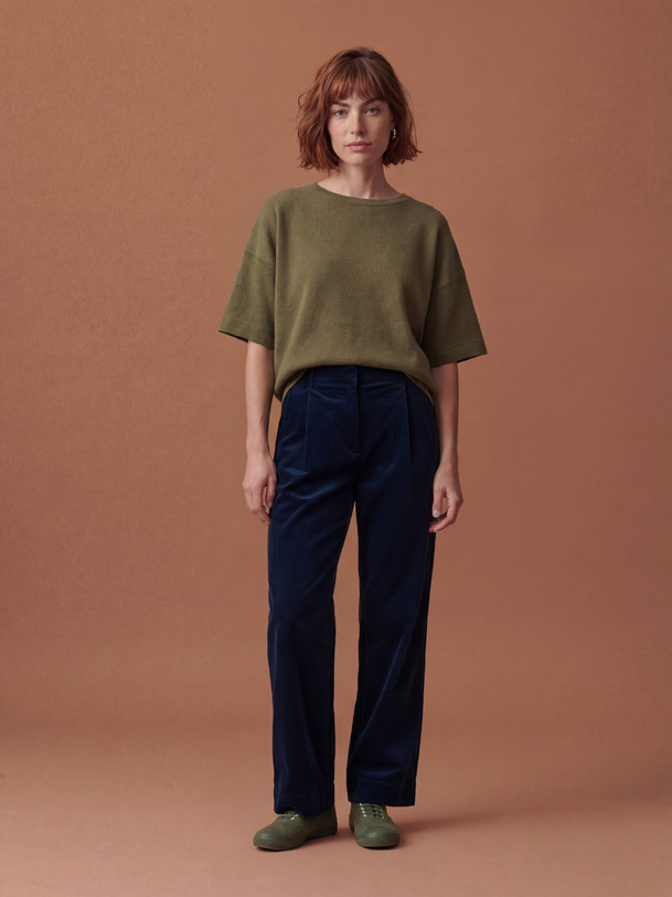 PULL MARTIN  Kaki , Pr&ecirc;t-&agrave;-porter Bensimon
