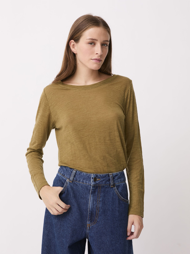 T-SHIRT MYRIS  Kaki , Pr&ecirc;t-&agrave;-porter Bensimon
