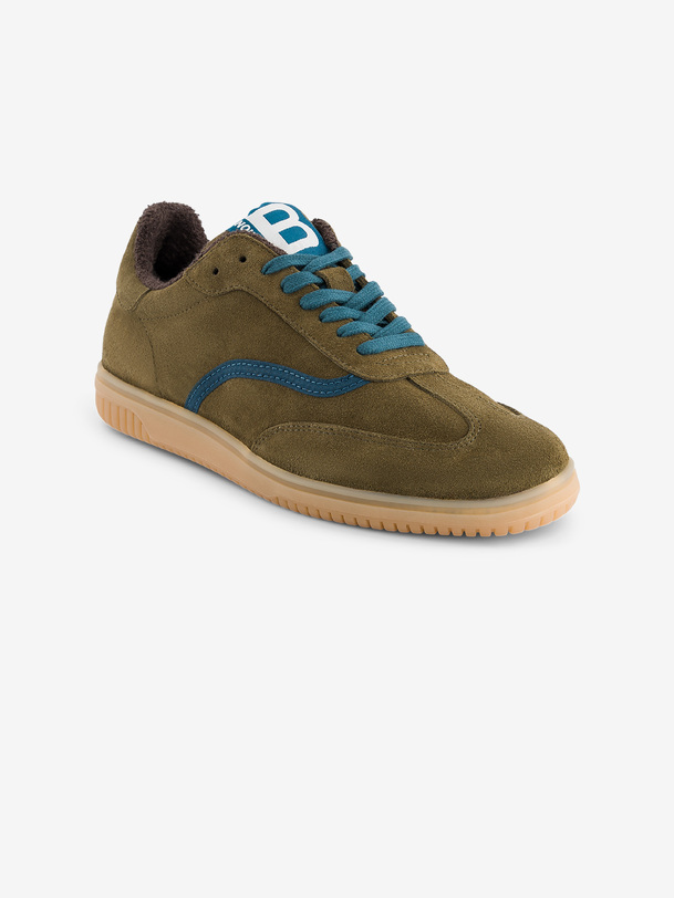 BASKET FEMME VINTAGE Kaki , Tennis & Chaussures Bensimon