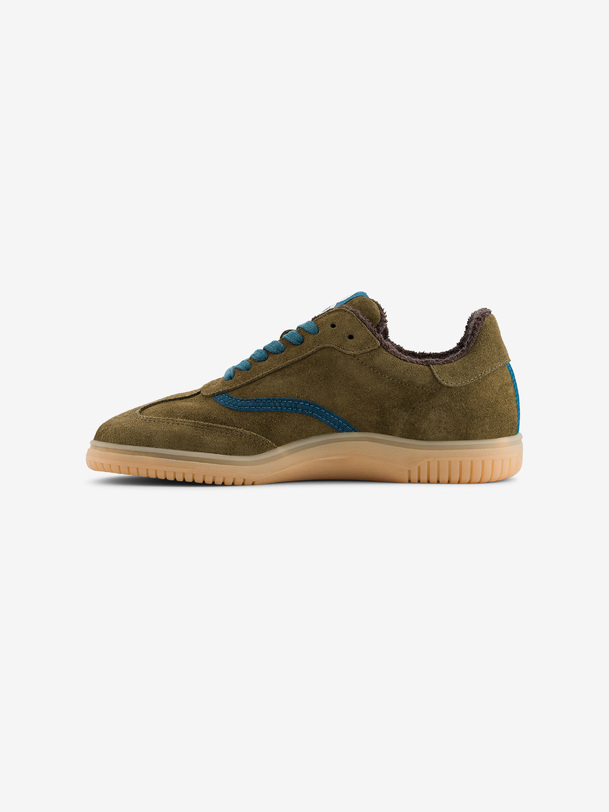 BASKET FEMME VINTAGE Kaki , Tennis & Chaussures Bensimon
