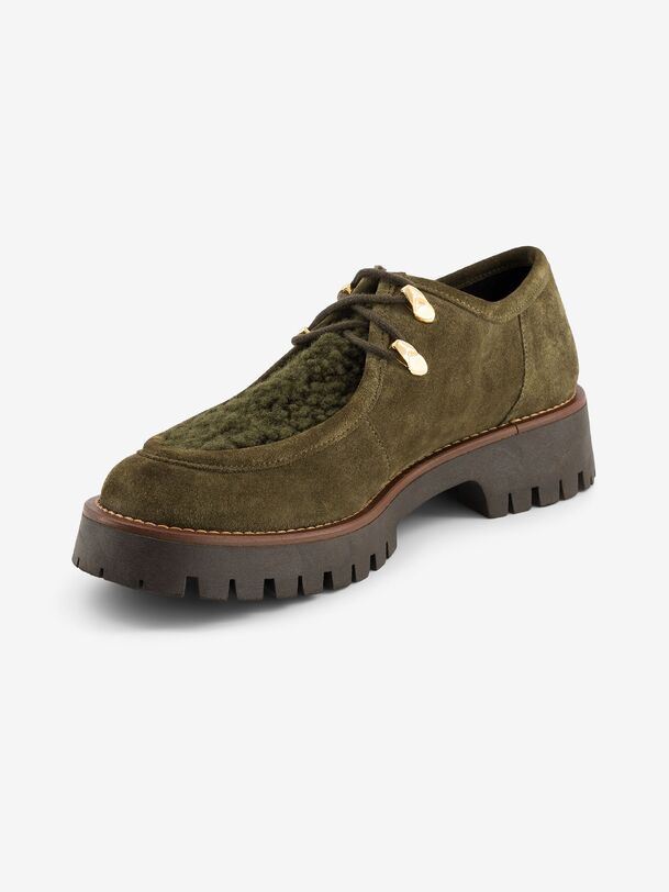 DERBIES Kaki , Tennis & Chaussures Bensimon