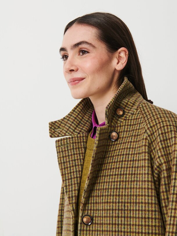 MANTEAU OYA  Kaki , Pr&ecirc;t-&agrave;-porter Bensimon