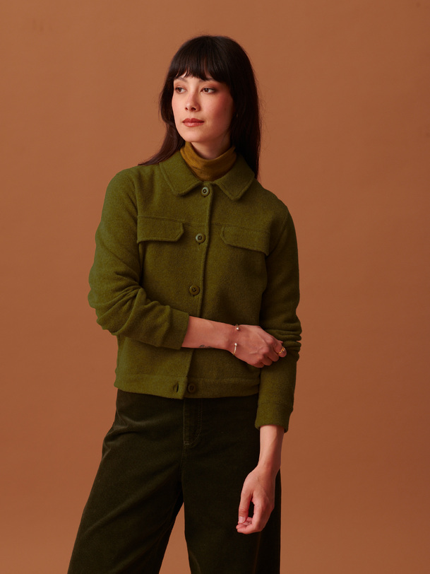 VESTE CELENA  Kaki , Pr&ecirc;t-&agrave;-porter Bensimon