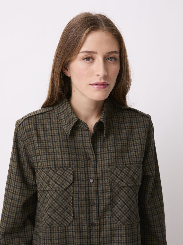 CHEMISE OLEYO  Kaki , Pr&ecirc;t-&agrave;-porter Bensimon