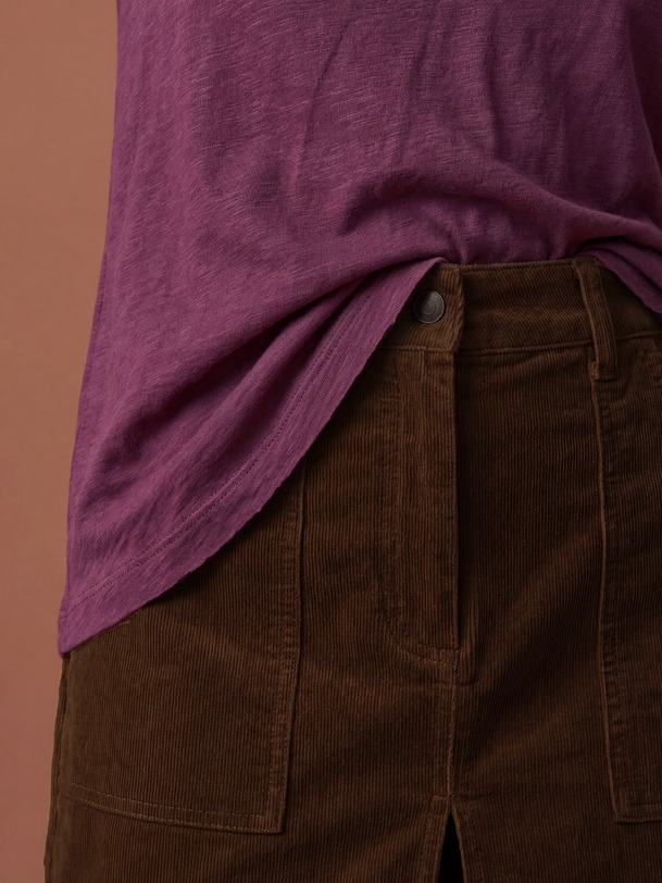JUPE MIA  Noisette , Pr&ecirc;t-&agrave;-porter Bensimon