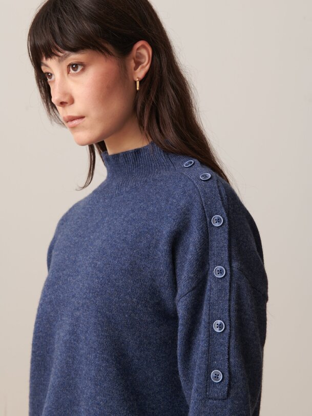 PULL ETTORE  Denim , Pr&ecirc;t-&agrave;-porter Bensimon