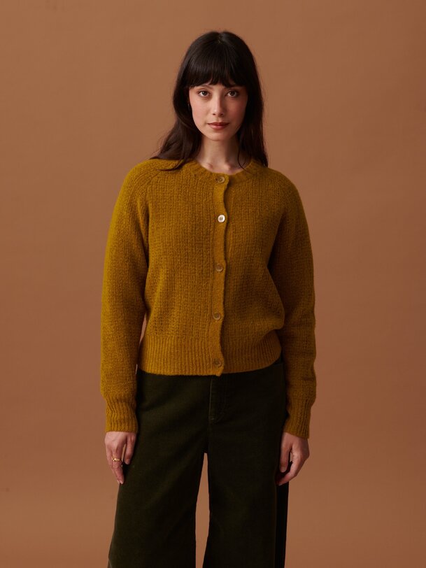CARDIGAN OTELLO  Bronze , Pr&ecirc;t-&agrave;-porter Bensimon
