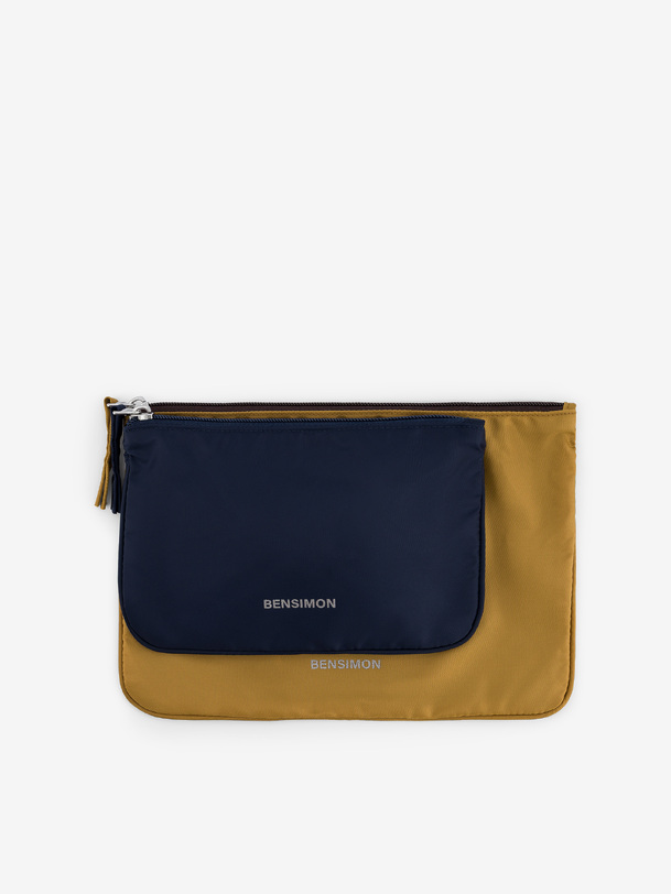 ZIP POCKET SET  Camel , Sacs & Bagages Bensimon