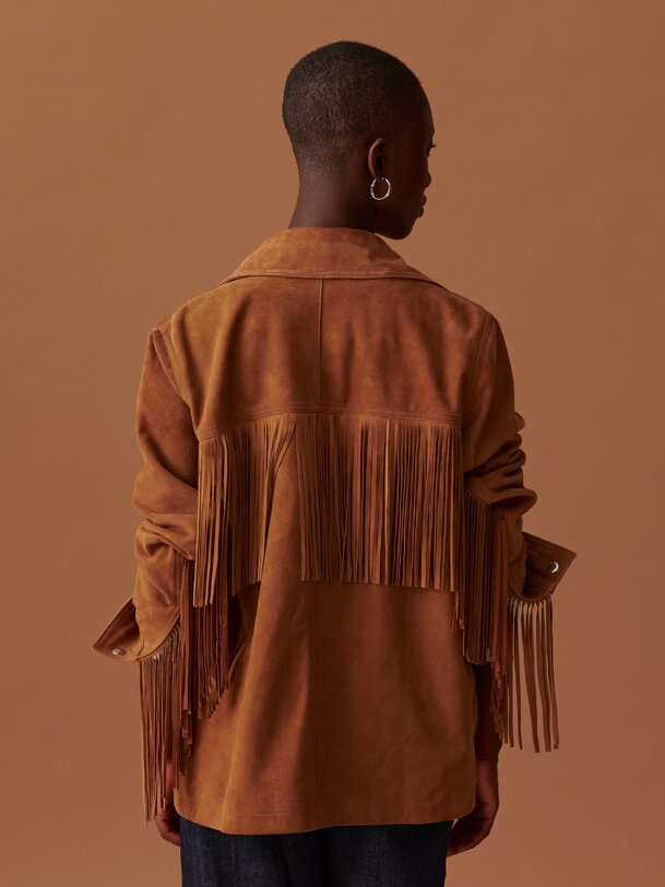 VESTE OSWALD  Camel , Pr&ecirc;t-&agrave;-porter Bensimon
