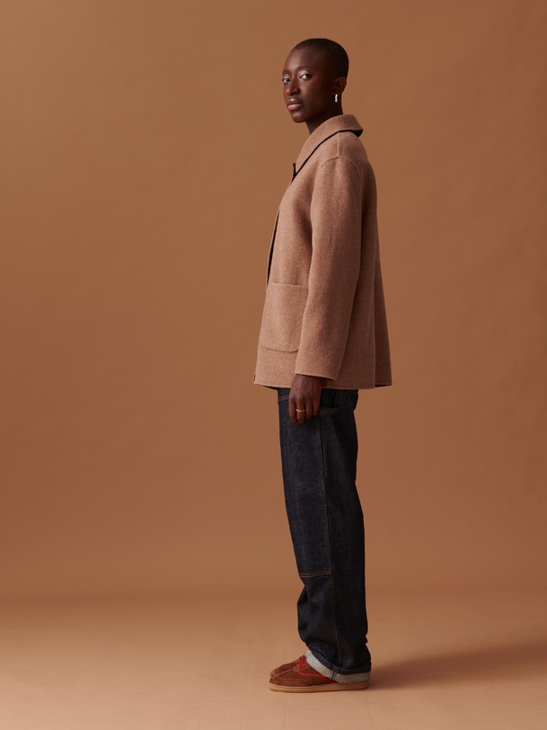 VESTE ORIELLE  Sable , Pr&ecirc;t-&agrave;-porter Bensimon