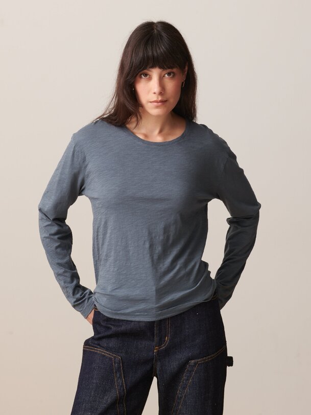 T-SHIRT JULY ML  Ardoise , Pr&ecirc;t-&agrave;-porter Bensimon