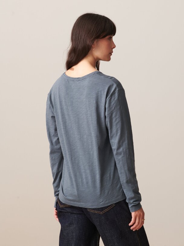 T-SHIRT JULY ML  Ardoise , Pr&ecirc;t-&agrave;-porter Bensimon