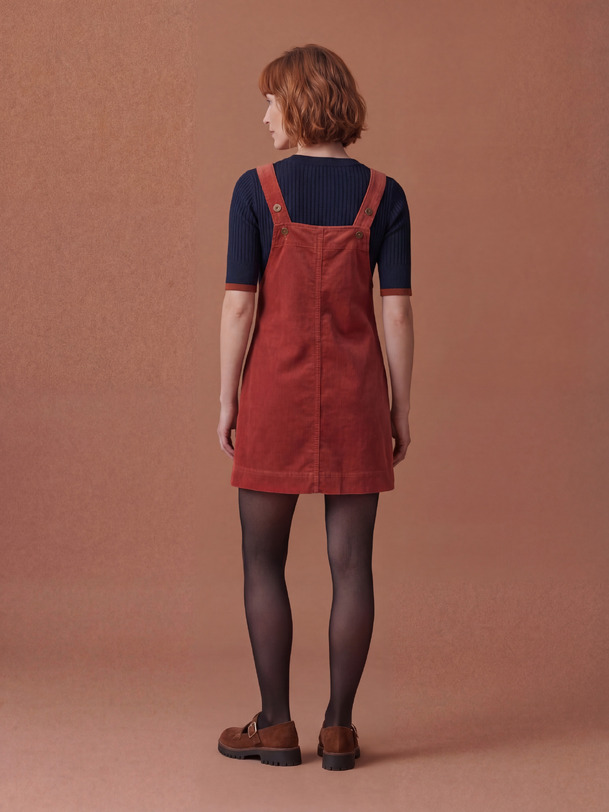 ROBE NADINA  Piment , Pr&ecirc;t-&agrave;-porter Bensimon