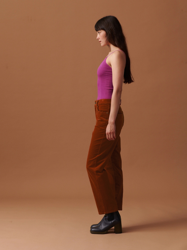PANTALON MARIUS  Piment , Pr&ecirc;t-&agrave;-porter Bensimon