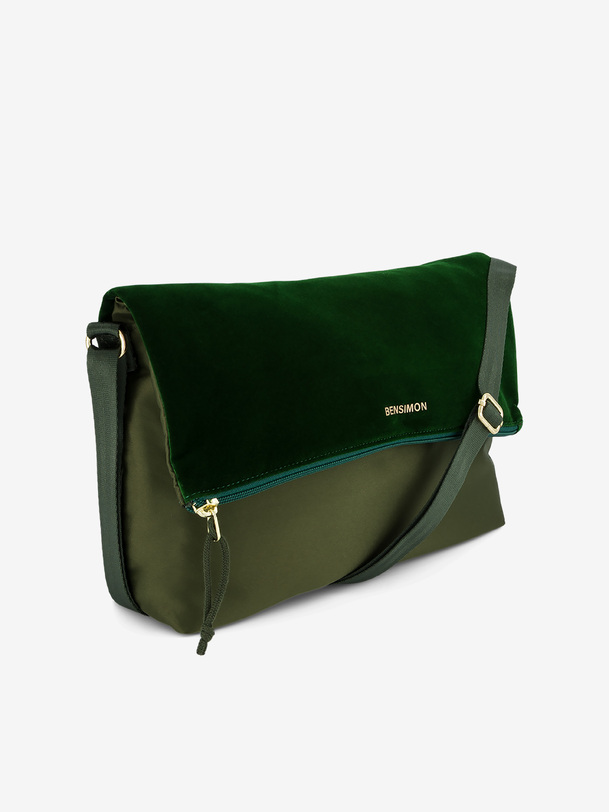 CROSS BODY BAG OLIVA  Vert sapin , Sacs & Bagages Bensimon