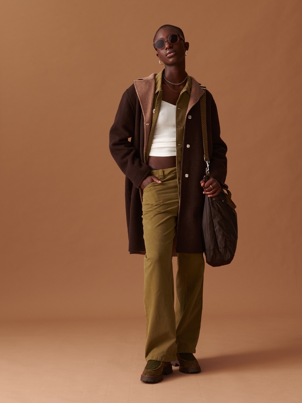 PANTALON OONA Ecorce , Prêt-à-porter Bensimon