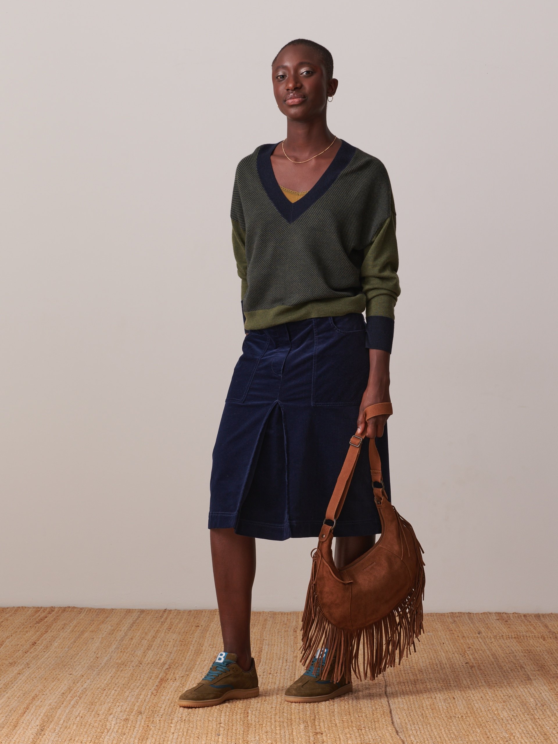 PULL ORSO  Militaire , Pr&ecirc;t-&agrave;-porter Bensimon