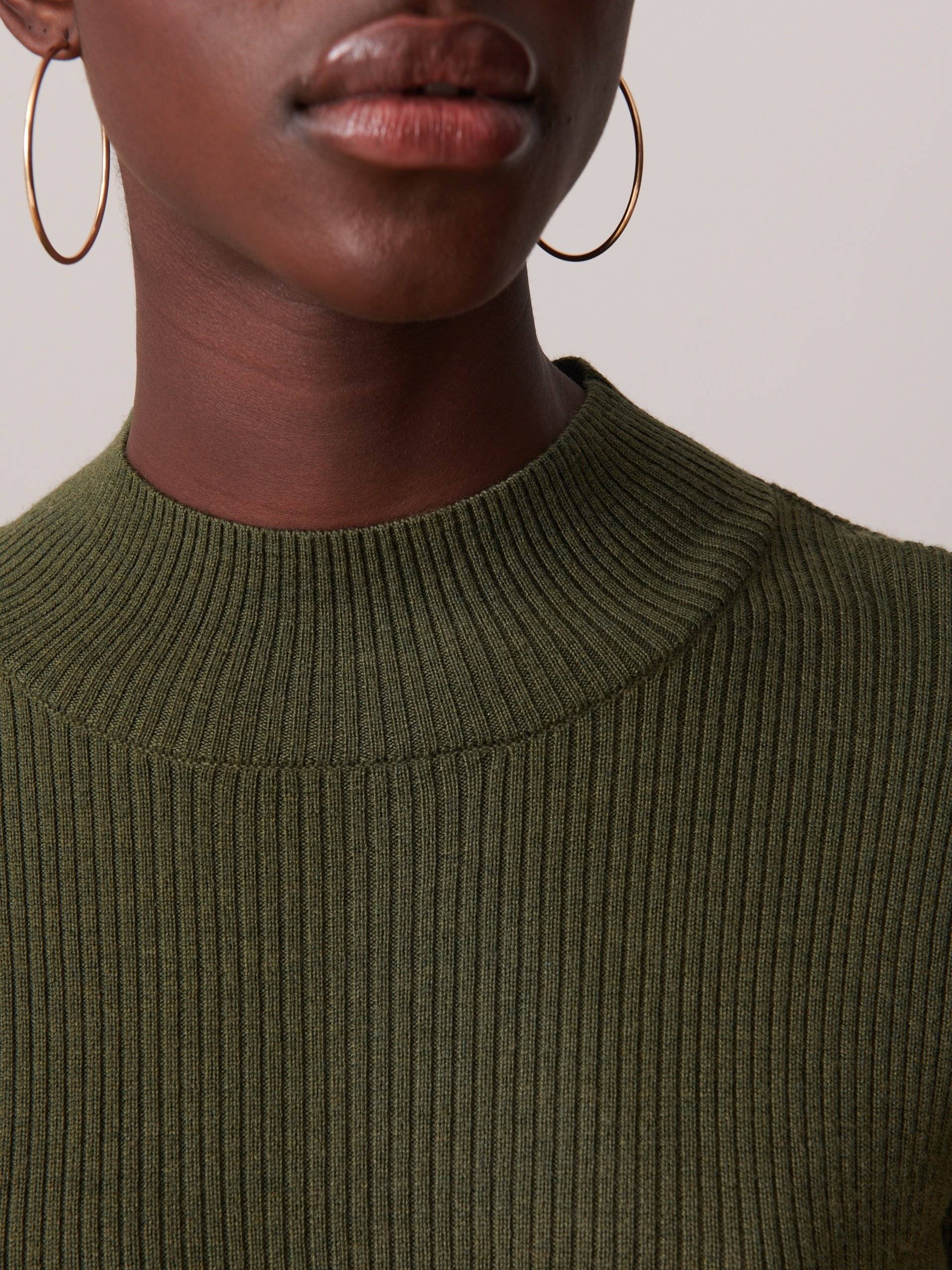 PULL OLIN  Militaire , Pr&ecirc;t-&agrave;-porter Bensimon