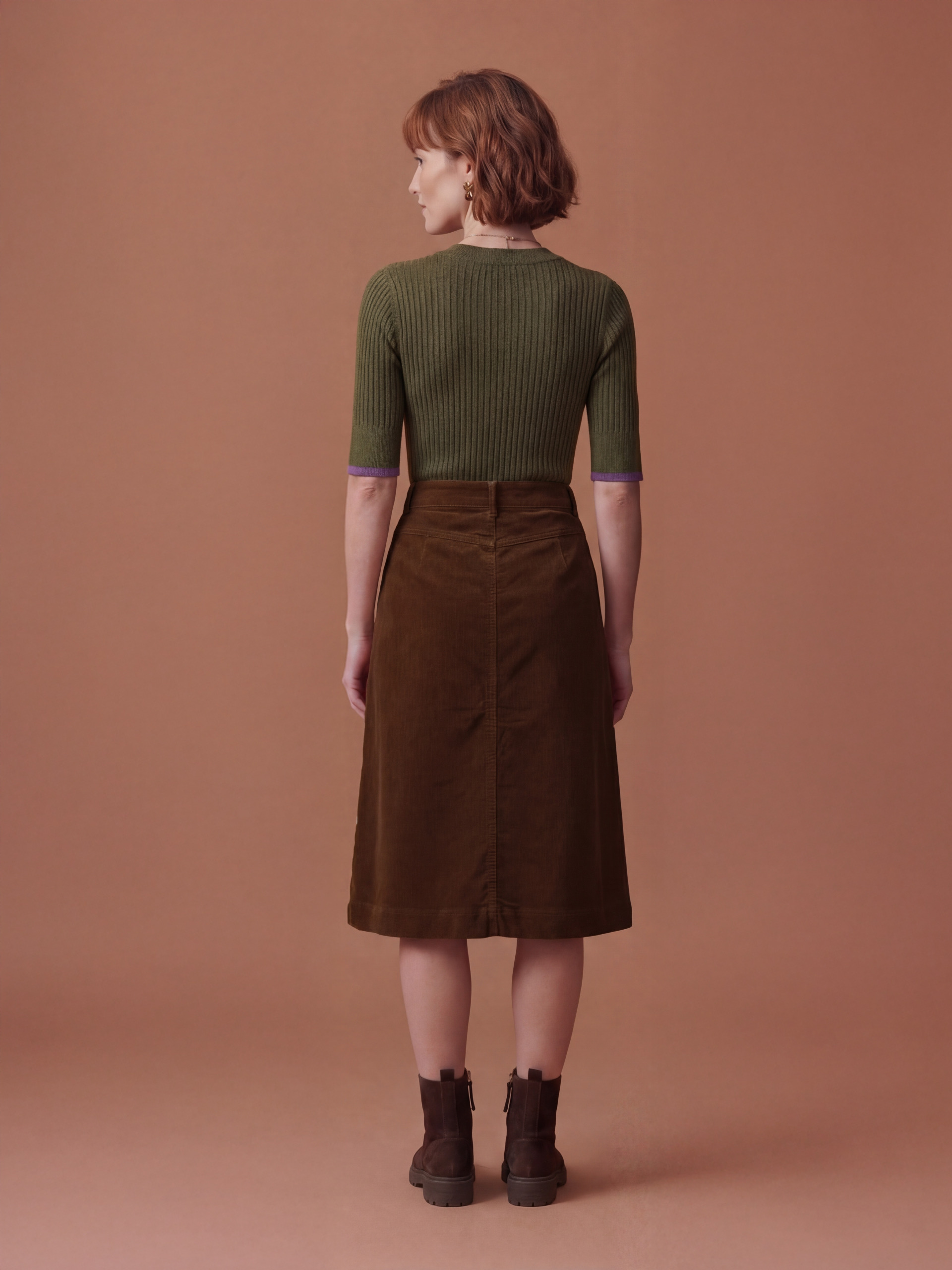 PULL OREN  Militaire , Pr&ecirc;t-&agrave;-porter Bensimon