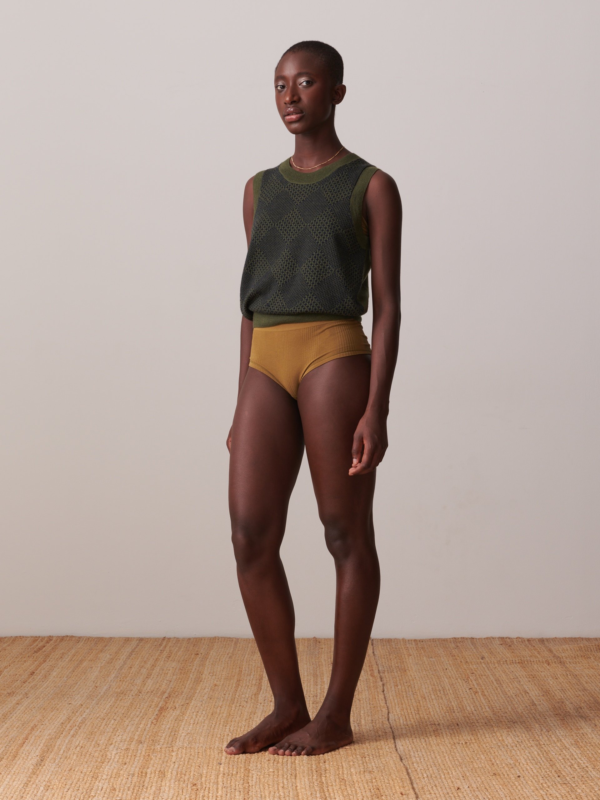 PULL OLIA Militaire , Prêt-à-porter Bensimon