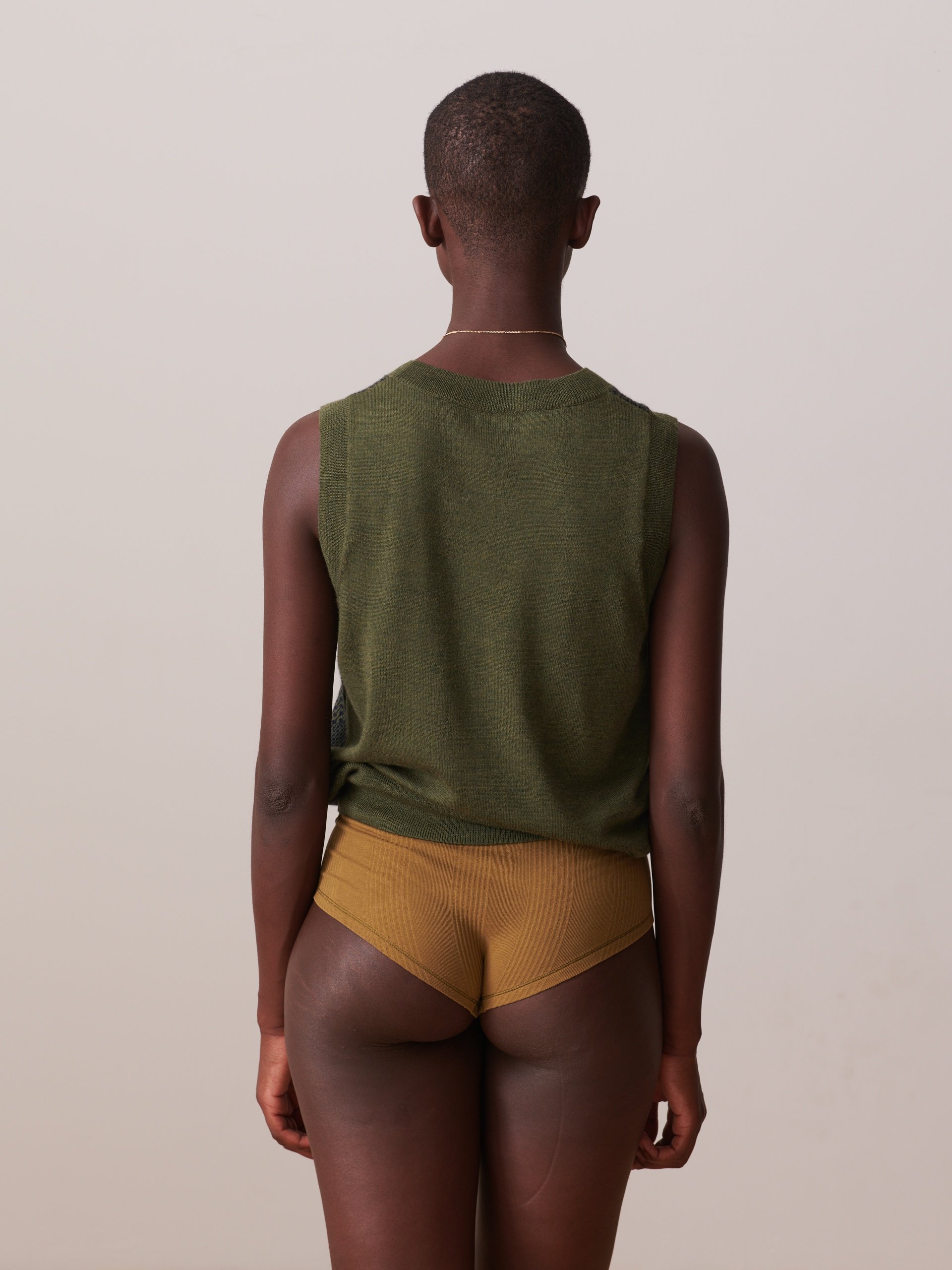 PULL OLIA Militaire , Prêt-à-porter Bensimon