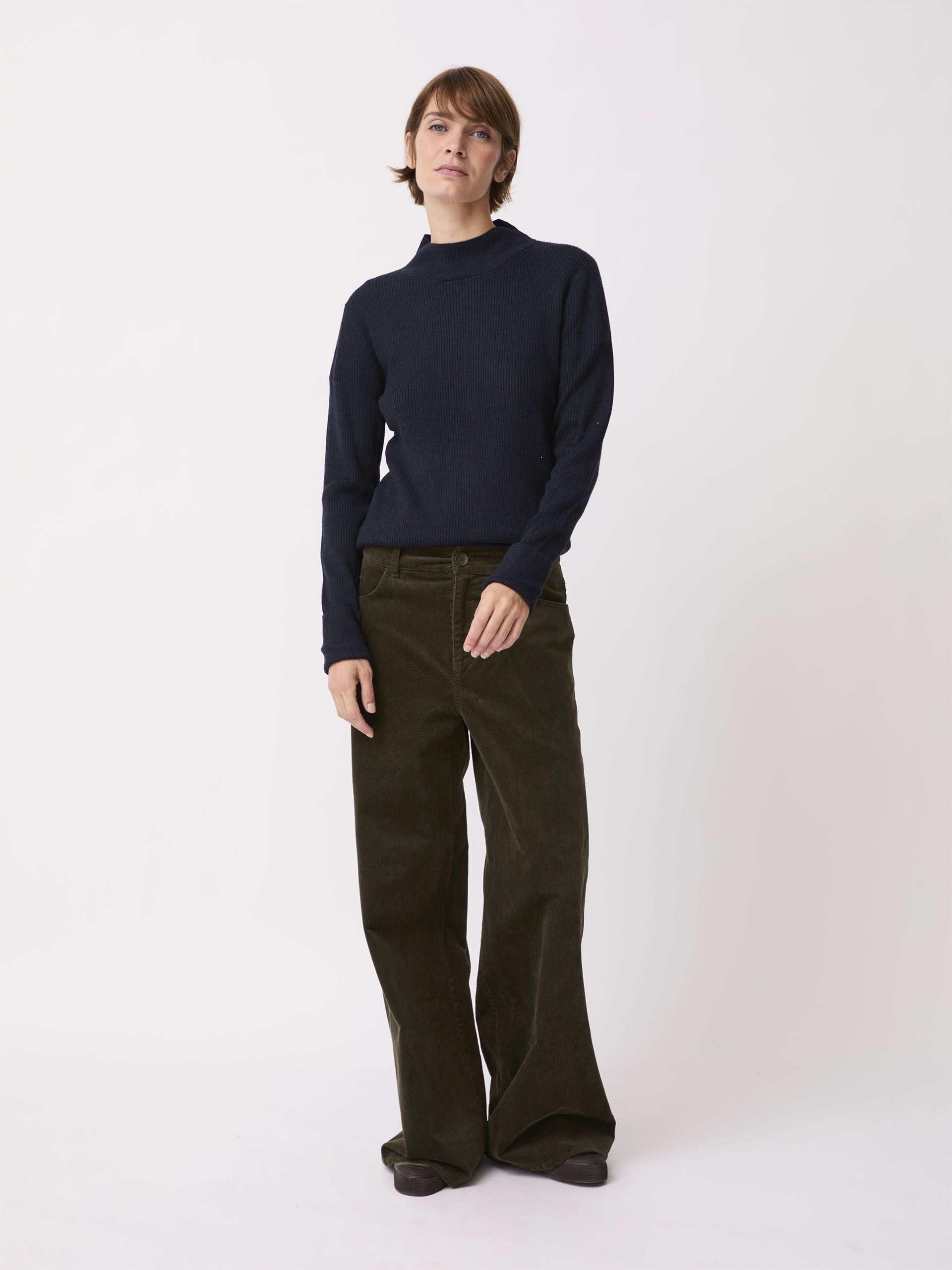 PANTALON NELSY Militaire , Prêt-à-porter Bensimon