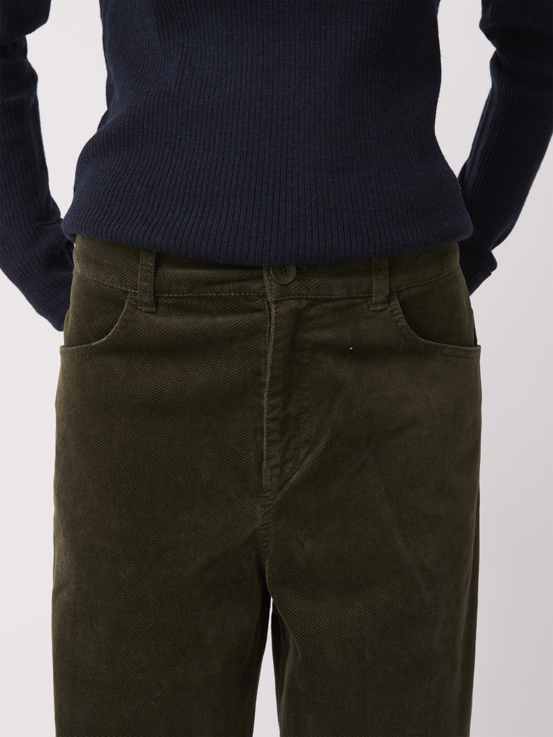 PANTALON NELSY Militaire , Prêt-à-porter Bensimon