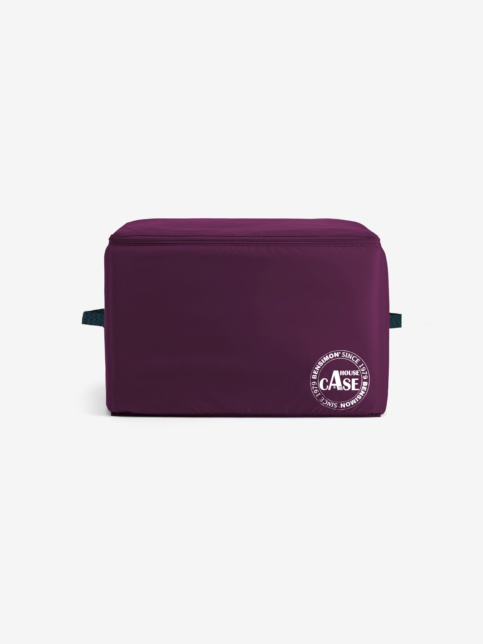HOUSE CASE NYLON L  Aubergine , Maison Bensimon