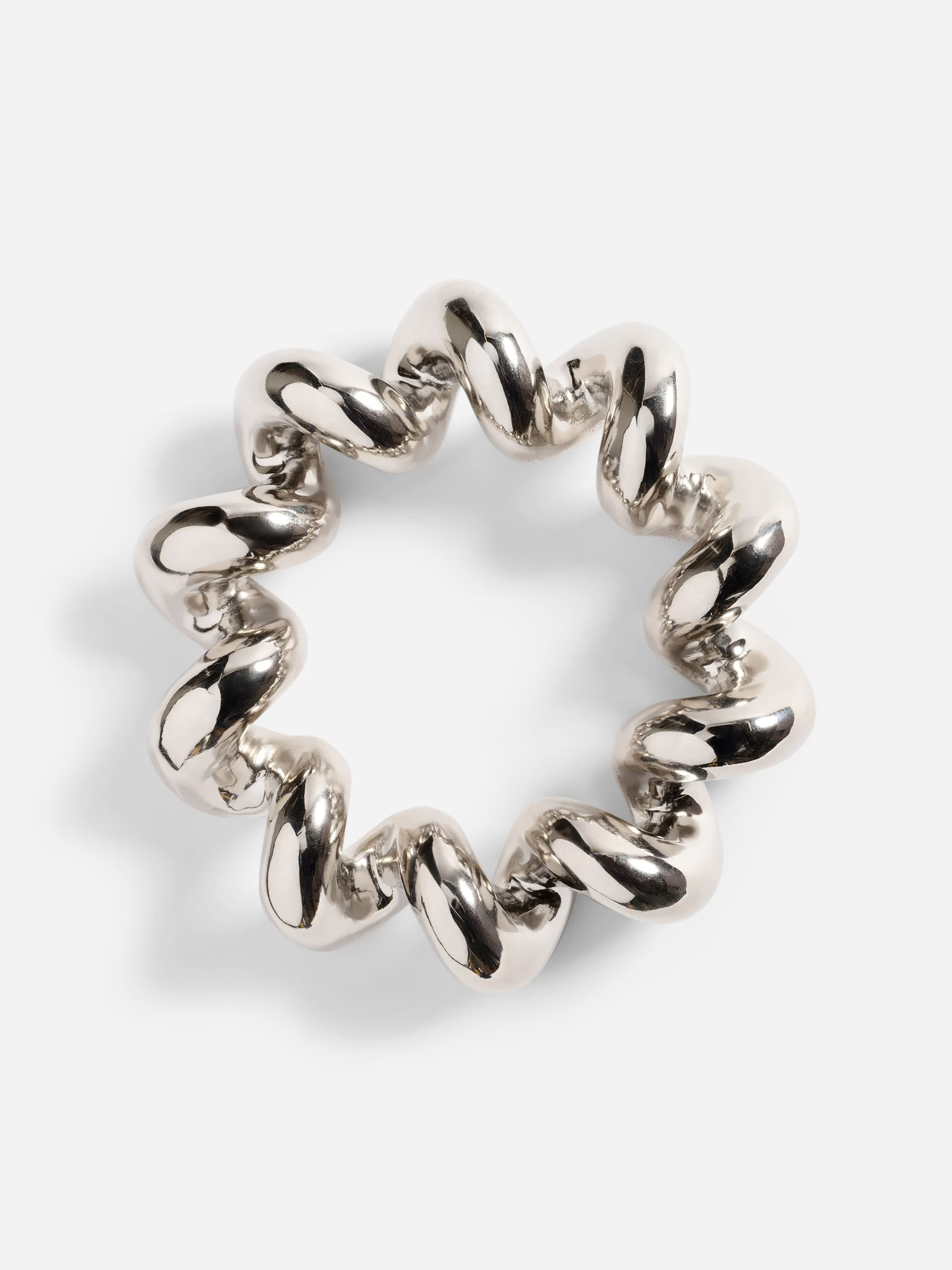 Dessous de plat Twist silver - &KLEVERING Chrome , Maison Bensimon