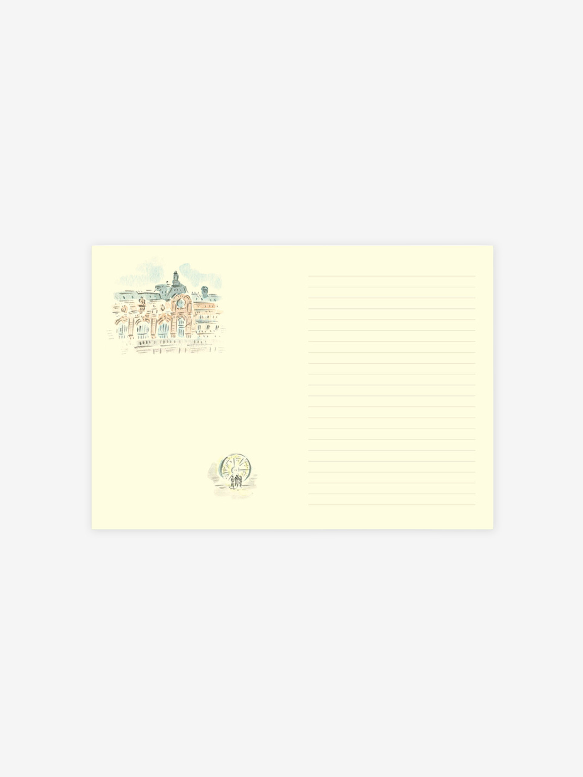 CARNET TOUR EIFFEIL - MARKS EUROPE Blanc , Maison Bensimon