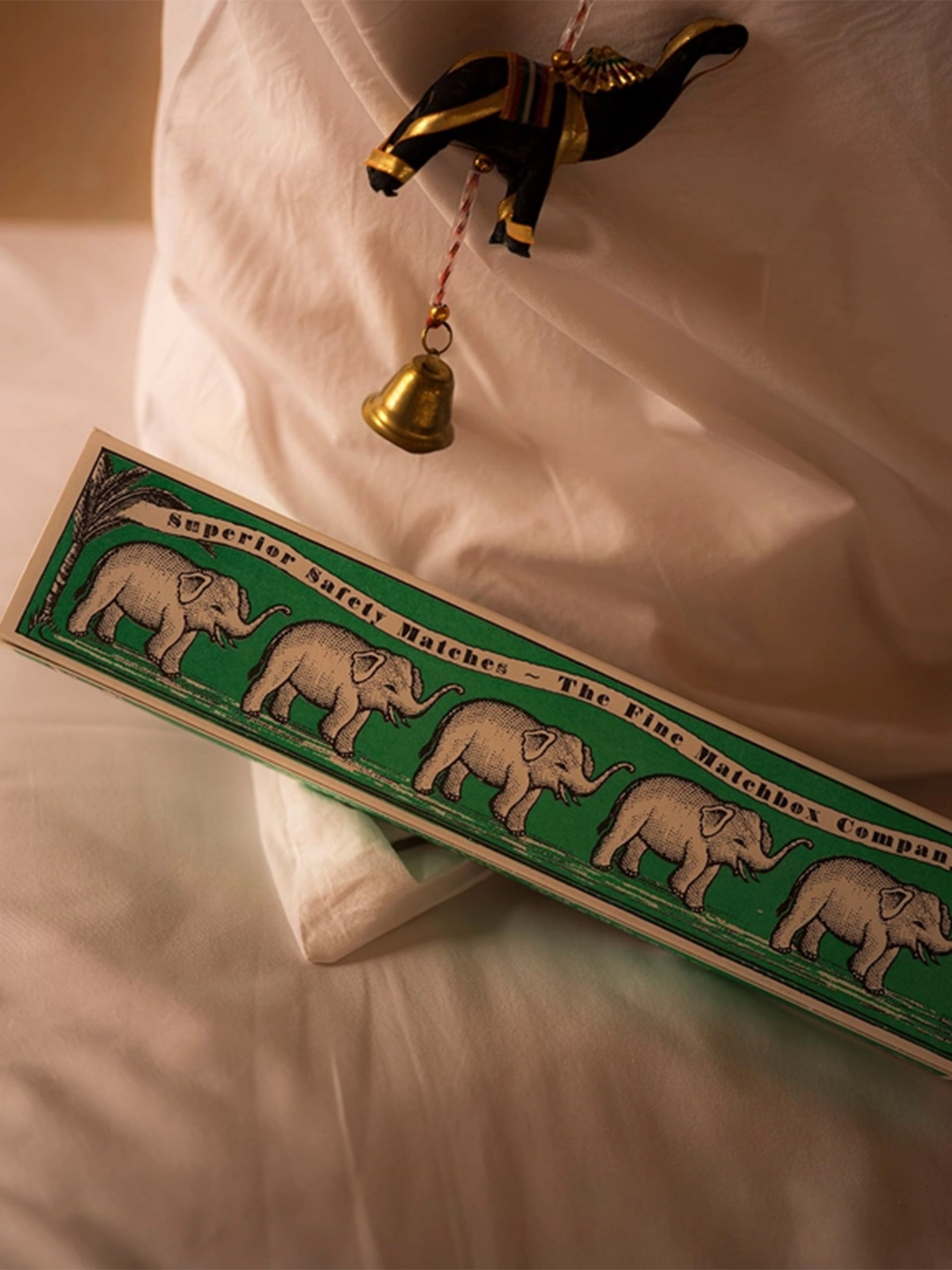 ELEPHANTS LONG MATCHES Vert , Maison Bensimon