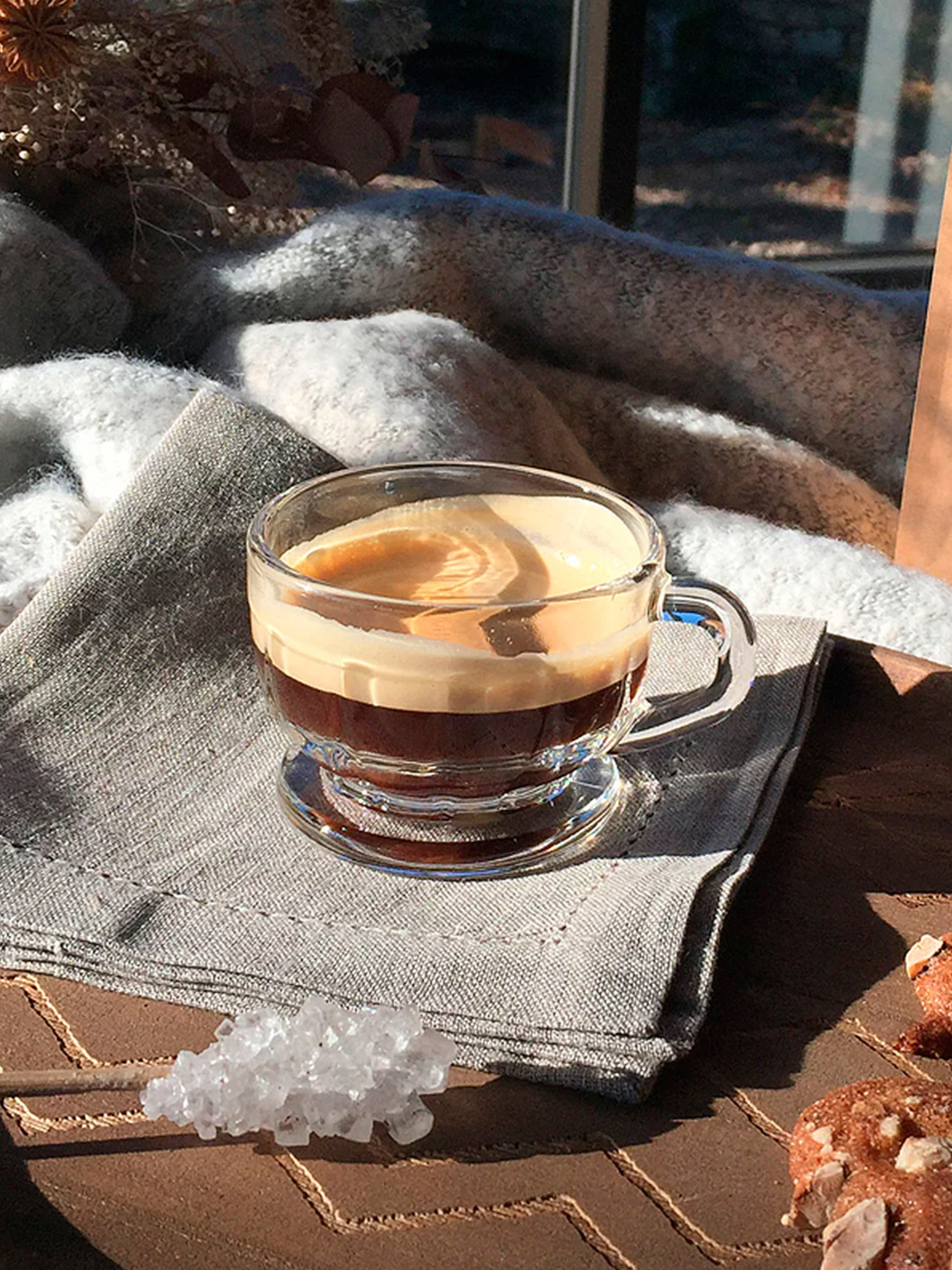 LOT DE 6 TASSES ESPRESSO - LA ROCHERE Transparent , Maison Bensimon